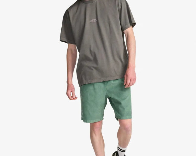 Billabong Billabong Heren Larry Corduroy Shorts Sea Green