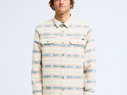 Billabong Billabong Heren Offshore Jacquard Flannel Oatmeal