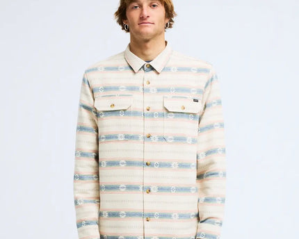 Billabong Billabong Heren Offshore Jacquard Flannel Oatmeal