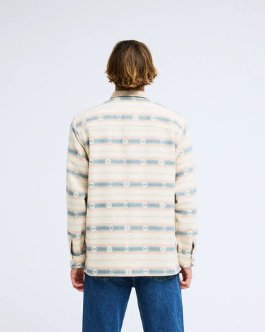 Billabong Billabong Heren Offshore Jacquard Flannel Oatmeal