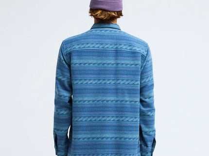 Billabong Billabong Heren Offshore Jacquard Flannel Real Teal