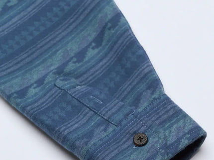 Billabong Billabong Heren Offshore Jacquard Flannel Real Teal