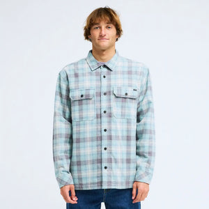 Billabong Billabong Heren Offshore Lined Overshirt Blue Shirt