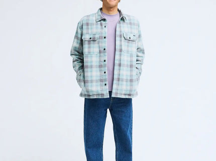Billabong Billabong Heren Offshore Lined Overshirt Blue Shirt