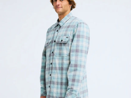 Billabong Billabong Heren Offshore Lined Overshirt Blue Shirt