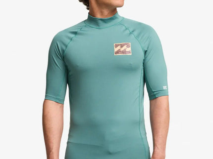 Billabong Billabong Heren Re Issue SS Lycra Shirt Sea Green
