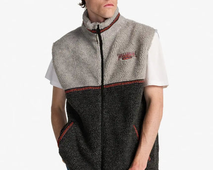 Billabong Billabong Heren Since 73 Tombstone Fleece Vest Black Heather