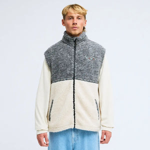 Billabong Billabong Heren Since 73 Tombstone Fleece Vest Raven
