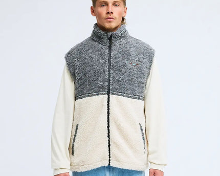 Billabong Billabong Heren Since 73 Tombstone Fleece Vest Raven