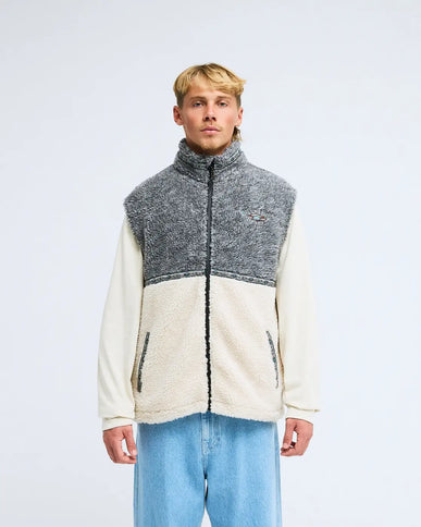 Billabong Billabong Heren Since 73 Tombstone Fleece Vest Raven