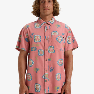 Billabong Billabong Heren Solana Shirt Dusty Pink