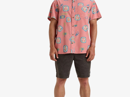 Billabong Billabong Heren Solana Shirt Dusty Pink