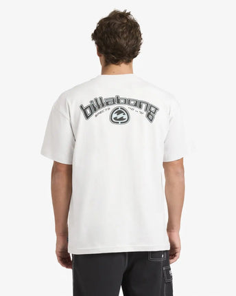 Billabong Billabong Heren Spec 73 Bio Arch OG Tee Fog Gray