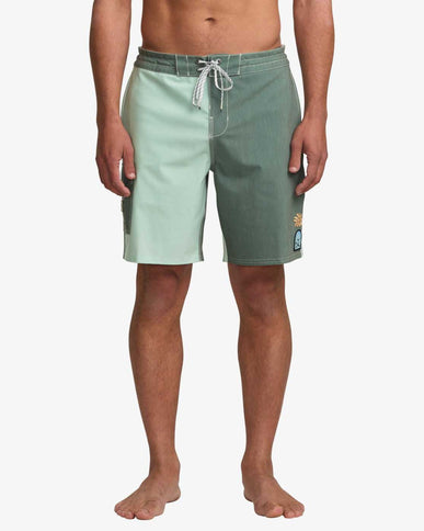 Billabong Billabong Heren Sunshine 17.5 Lo Tides Boardshort Green Tea