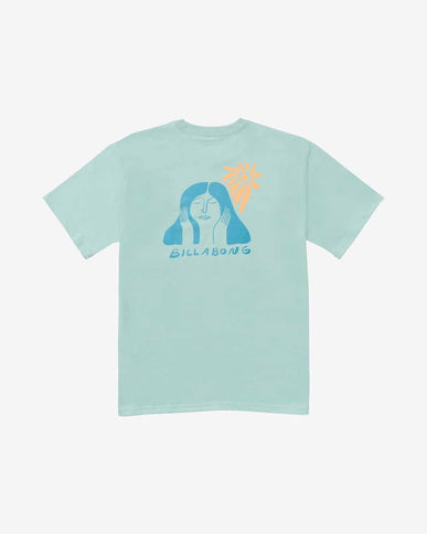 Billabong Billabong Heren Sunshine Regular Tee Green Tea