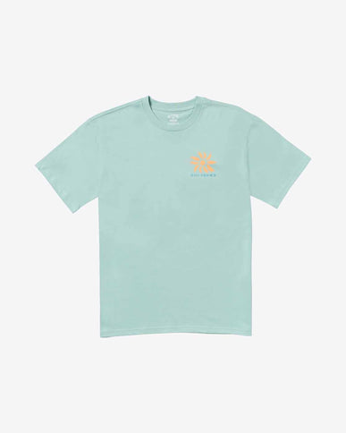 Billabong Billabong Heren Sunshine Regular Tee Green Tea