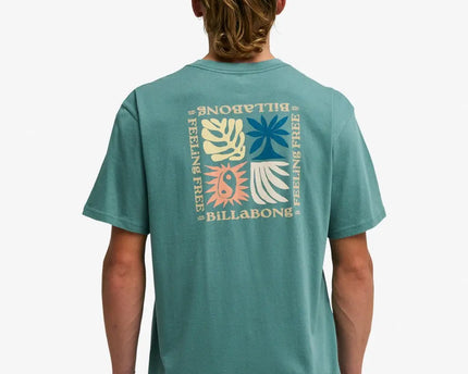 Billabong Billabong Heren Surge Tee Sea Green