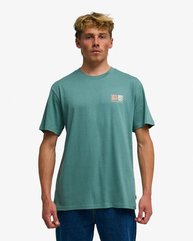 Billabong Billabong Heren Surge Tee Sea Green