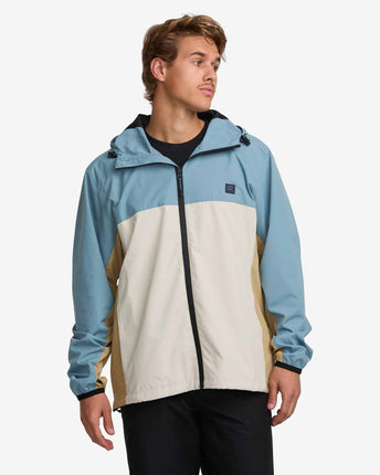 Billabong Billabong Heren Transport Windbreaker Jacket Glacier Blue