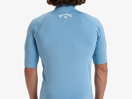 Billabong Billabong Heren Waves All Day SS Lycra Shirt Sky Blue