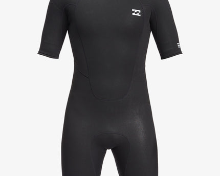 Billabong Billabong Intruder 2mm Heren Shorty Wetsuit Zwart