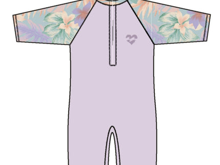 Billabong Billabong Kinder Billie Combi SS Swimsuit - Amethyst Smoke