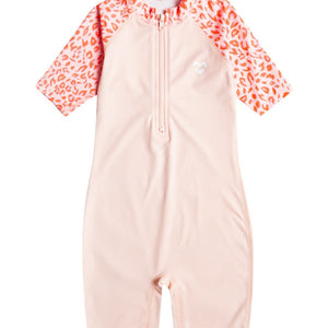 Billabong Billabong Kinder Billie Logo Combi SS Swimsuit - Just Peachy