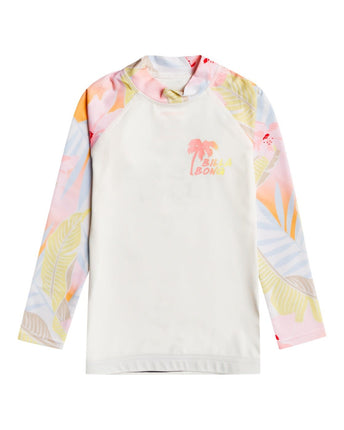 Billabong Billabong Kinder Billie Logo LS Lycra Salt Crystal