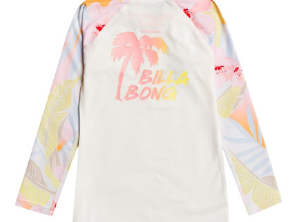 Billabong Billabong Kinder Billie Logo LS Lycra Salt Crystal