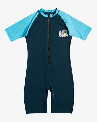 Billabong Billabong Kinder Blues Combi SS Swimsuit - Washed Navy