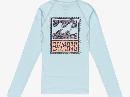 Billabong Billabong Kinder Double Fun LS Lycra Coastal Blue