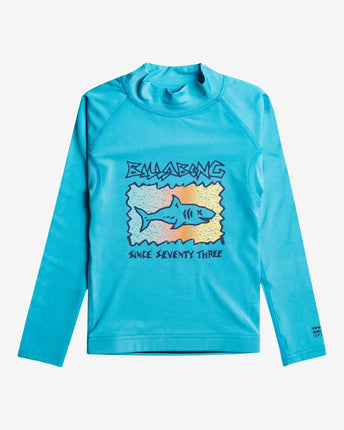Billabong Billabong Kinder Sharky LS Lycra Bright Blue