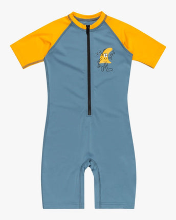 Billabong Billabong Kinder Toddler Waves SS Swimsuit Glacier Blue