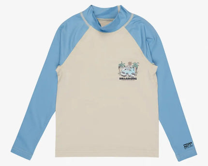 Billabong Billabong Kinder Waves LS Lycra Shirt Chino