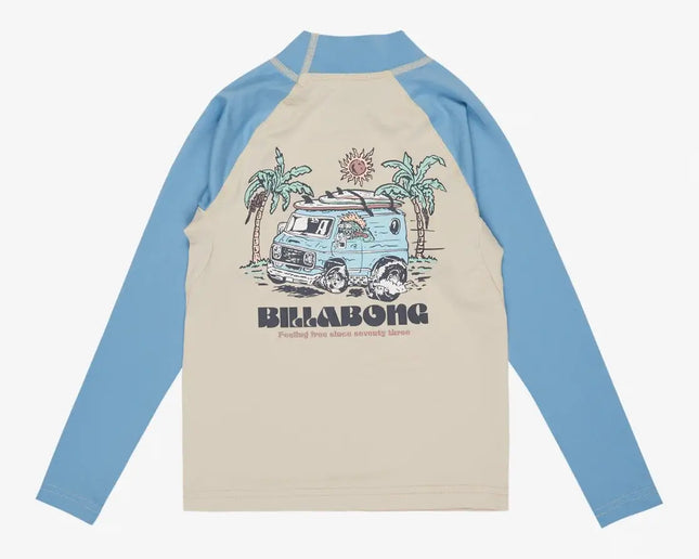 Billabong Billabong Kinder Waves LS Lycra Shirt Chino