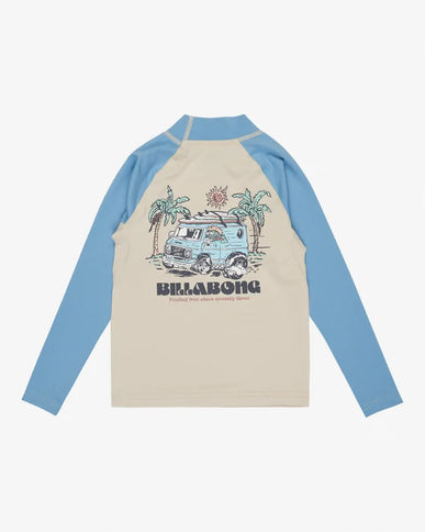 Billabong Billabong Kinder Waves LS Lycra Shirt Chino