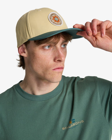 Billabong Billabong Patch Snapback Cap Chino