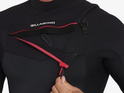 Billabong Billabong Revolution Natural 4/3 Heren Wetsuit Black Red