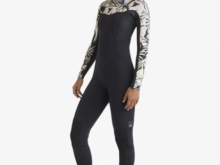 Billabong Billabong Salty Dayz Natural 4/3 Dames Wetsuit Black Floral