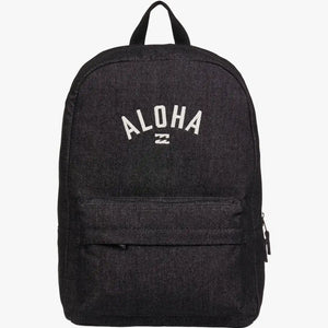 Billabong Billabong School Out Denim Backpack 20L Aloha Black Rinse