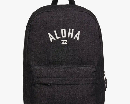 Billabong Billabong School Out Denim Backpack 20L Aloha Black Rinse