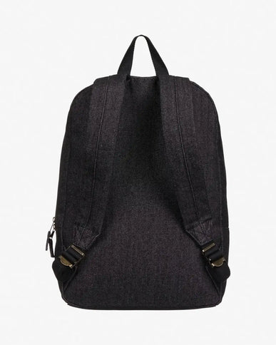 Billabong Billabong School Out Denim Backpack 20L Aloha Black Rinse