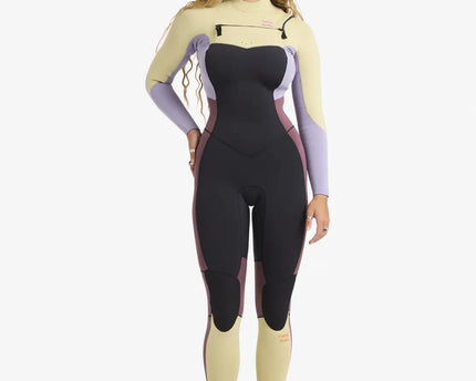 Billabong Billabong Synergy Natural 3/2 Dames Wetsuit Grey Violet