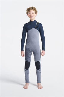 C-Skins C-Skins C-Session 5:4 Junior GBS Chest Zip Steamer-BKTD-SD-LI