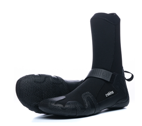 C-Skins C-Skins C-Wired 7mm Adult Round Toe Boots-BLK-CH