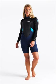 C-Skins C-Skins CS- Element 3:2 Womens Spring-BLUESTONE-BLACK-CYAN