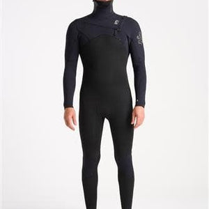 C-Skins C-Skins CW-Session 5:4:3 Mens GBS Hooded Steamer BK-BX-WH