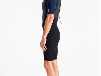 C-Skins C-skins Element 3/2 Heren Wetsuit Shorty Black Slate Cyan