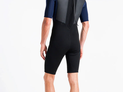 C-Skins C-skins Element 3/2 Heren Wetsuit Shorty Black Slate Cyan
