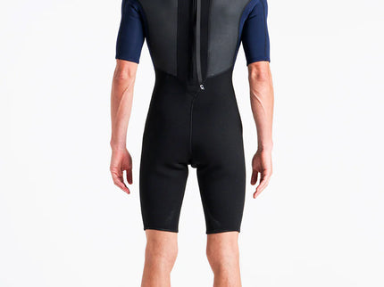 C-Skins C-skins Element 3/2 Heren Wetsuit Shorty Black Slate Cyan